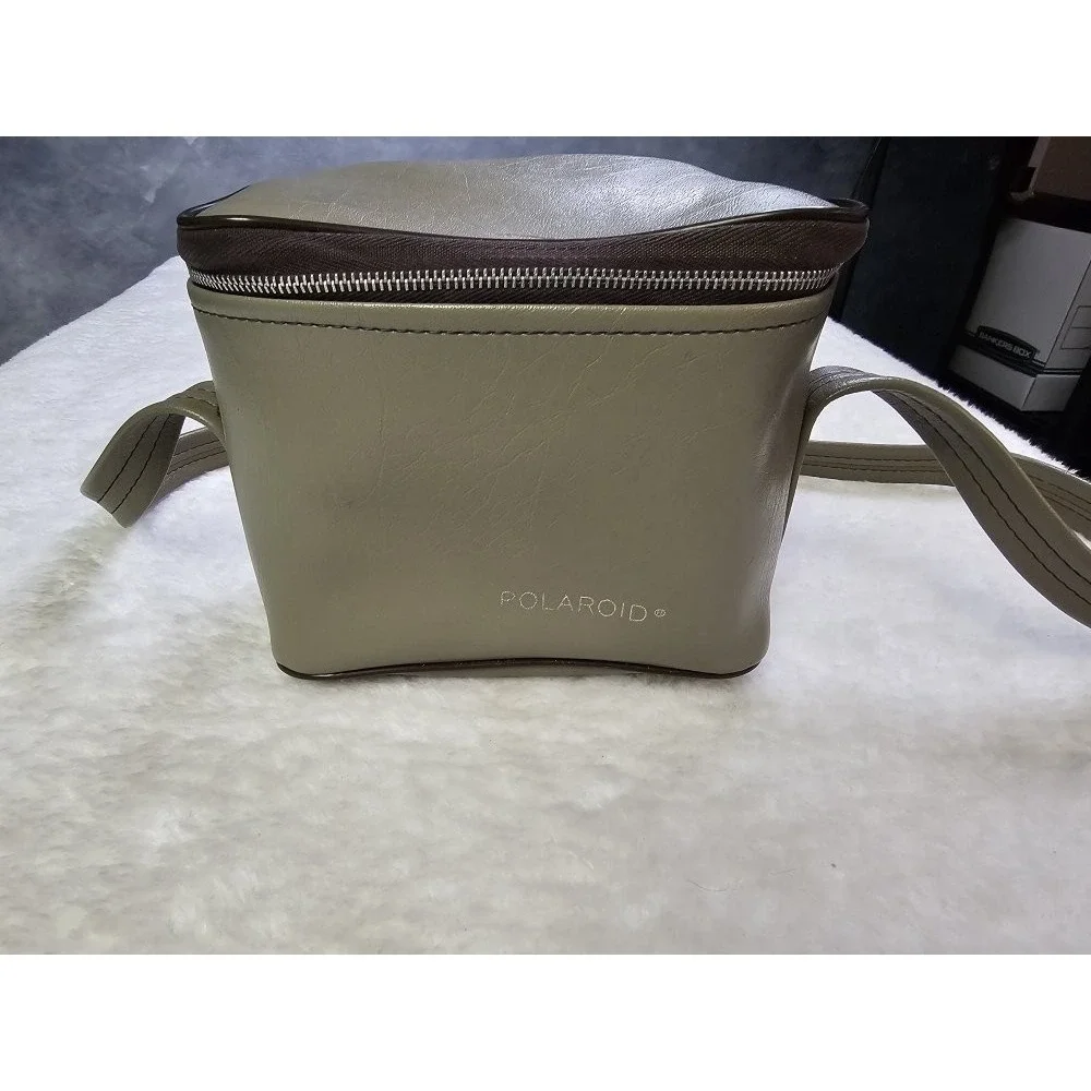 Vintage Polaroid Camera Carrying Case Bag Zip Around With‎ Strap